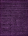 Solid Shag Seaside Collection Area Rug - Azure Cove (Violet) Rectangle Violet  lifestyle 2