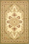 Versailles Elegance Collection Area Rug - Trianon Rectangle Cream  lifestyle 2