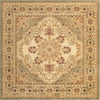 Versailles Elegance Collection Area Rug - Trianon Square Cream  lifestyle 32