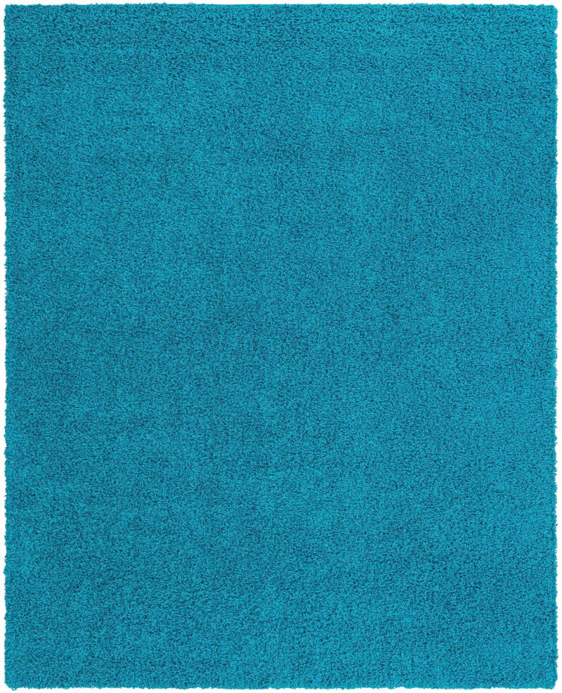 Plush Oasis Collection Area Rug - Serenity (Turquoise) Rectangle Turquoise  lifestyle 2