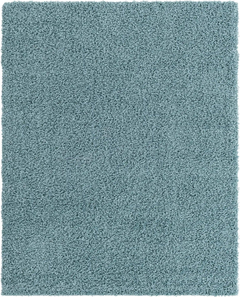 Plush Oasis Collection Area Rug - Serenity (Light Slate Blue) Rectangle Light Slate Blue  lifestyle 2