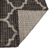 Savannah Pergola Collection Area Rug - Arbor (Black) Square Black  lifestyle 90