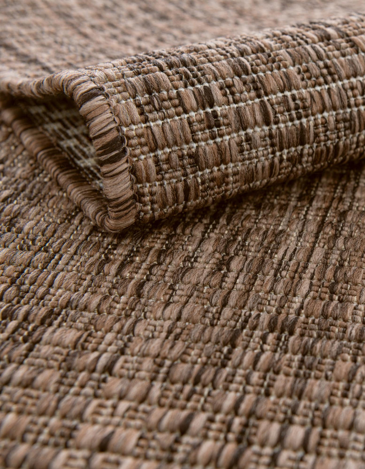 Patio Perfection Collection Area Rug - Veranda (Light Brown) Runner Light Brown  lifestyle 7