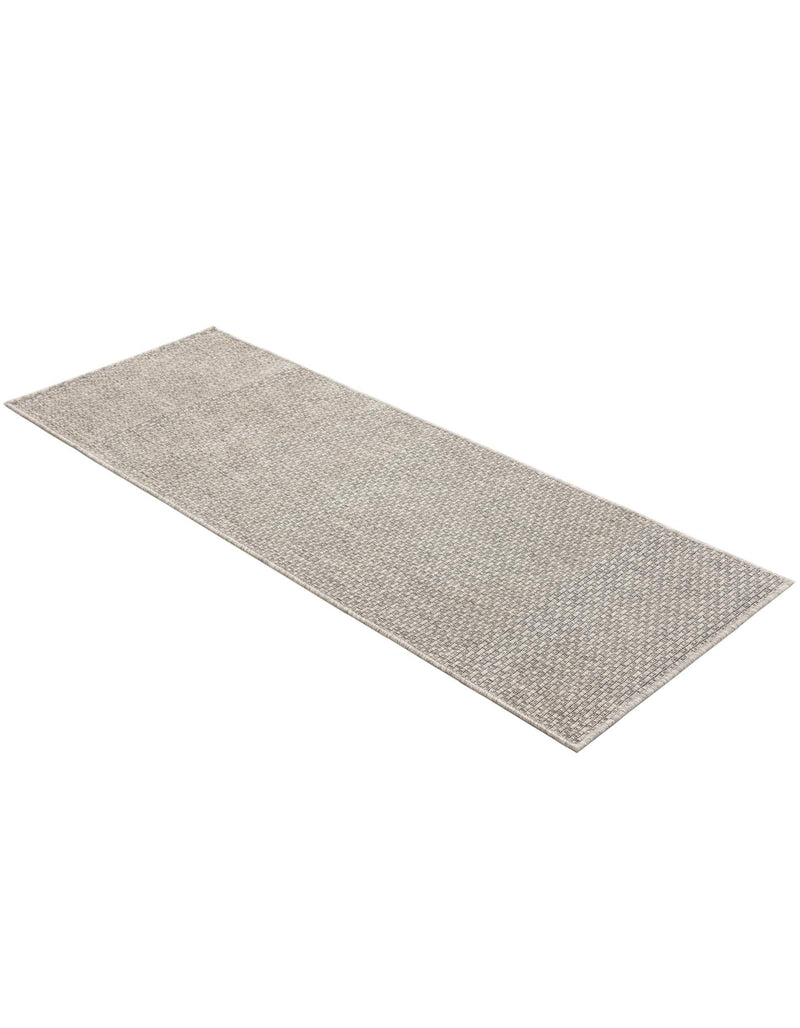 Seaside Serenity Collection Area Rug - Veranda (Light Gray) Runner Light Gray  lifestyle 30