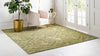 Venetian Tapestry Collection Area Rug -  Cannaregio Square Light Green  lifestyle 43