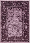 Horizon Collection Area Rug -  Apex (Purple) Rectangle Purple  lifestyle 4