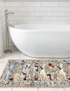 Persian Elegance Collection Area Rug -  Tabriz Runner Tan  lifestyle 143