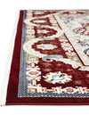 Persian Elegance Collection Area Rug -  Shiraz Runner Burgundy  lifestyle 193