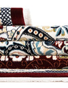 Persian Elegance Collection Area Rug -  Shiraz Runner Burgundy  lifestyle 214