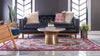 Persian Elegance Collection Area Rug -  Shiraz Rectangle Burgundy  lifestyle 15