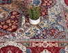 Persian Elegance Collection Area Rug -  Shiraz Rectangle Burgundy  lifestyle 21