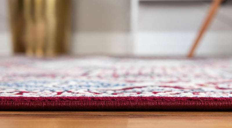 Persian Elegance Collection Area Rug -  Shiraz Rectangle Burgundy  lifestyle 58