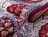 Persian Elegance Collection Area Rug -  Shiraz Rectangle Burgundy  lifestyle 61