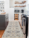 Persian Elegance Collection Area Rug -  Shiraz Runner Ivory  lifestyle 102