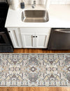 Persian Elegance Collection Area Rug -  Shiraz Runner Ivory  lifestyle 123