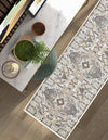 Persian Elegance Collection Area Rug -  Shiraz Runner Ivory  lifestyle 185