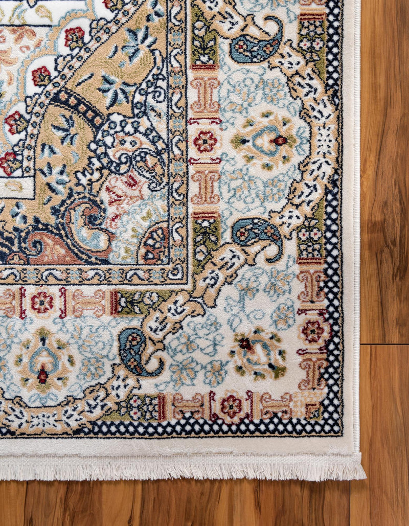 Persian Elegance Collection Area Rug -  Shiraz Rectangle Ivory  lifestyle 66