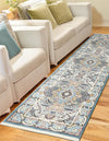 Persian Elegance Collection Area Rug -  Shiraz Runner Blue  lifestyle 158