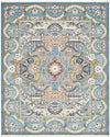 Persian Elegance Collection Area Rug -  Shiraz Rectangle Blue  lifestyle 4