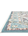 Persian Elegance Collection Area Rug -  Shiraz Rectangle Blue  lifestyle 64