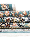 Persian Elegance Collection Area Rug -  Shiraz Rectangle Blue  lifestyle 77