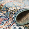 Persian Elegance Collection Area Rug -  Shiraz Round Blue  lifestyle 75
