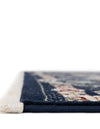 Persian Elegance Collection Area Rug -  Shiraz Rectangle Navy Blue  lifestyle 22