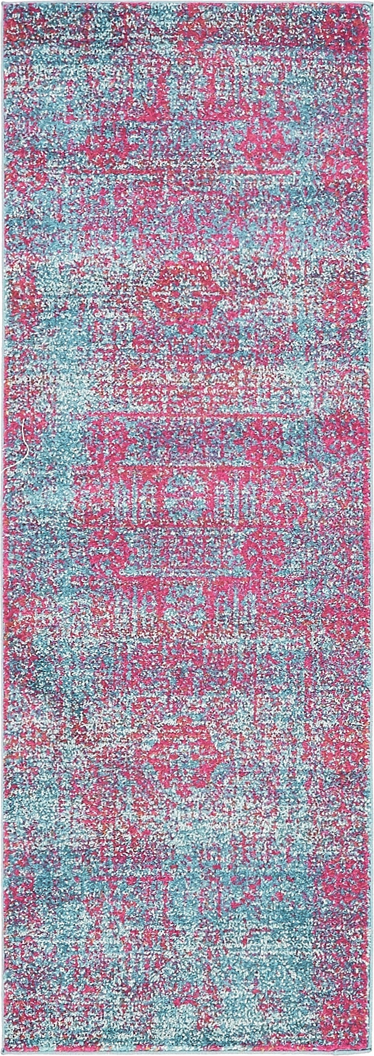 Antique Tapestry Collection Area Rug -  Chantilly Runner Blue  lifestyle 67