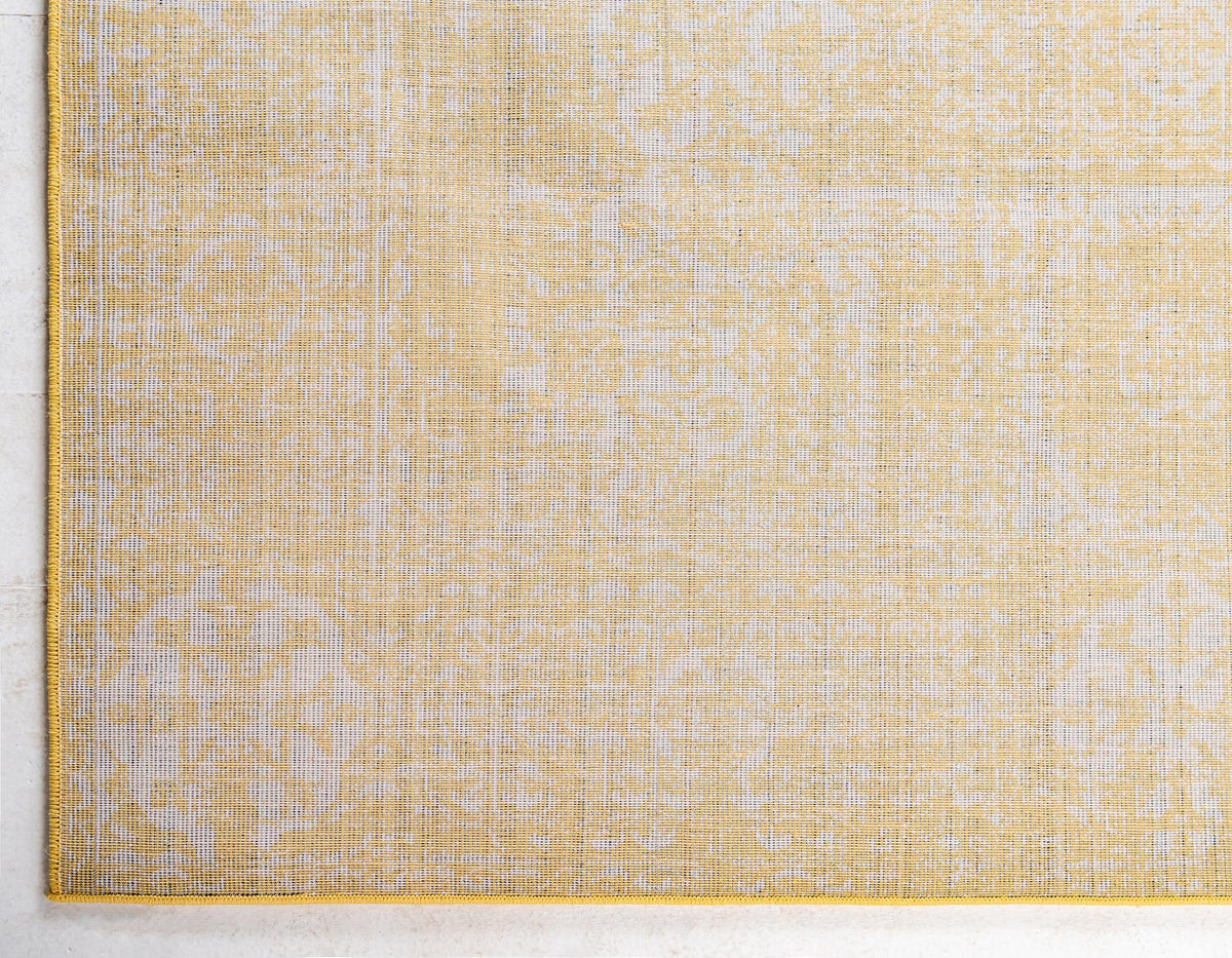Antique Tapestry Collection Area Rug -  Chantilly Rectangle Yellow  lifestyle 42