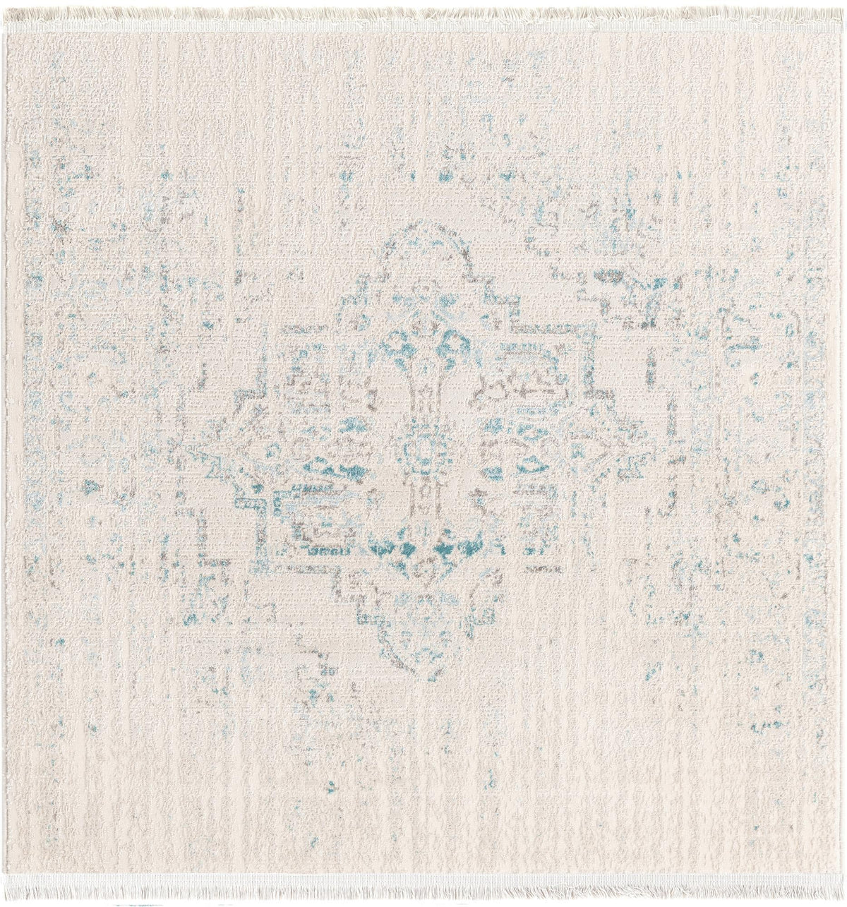 Rustic Charm Revival Collection Area Rug -  Countryside Square Beige  lifestyle 23