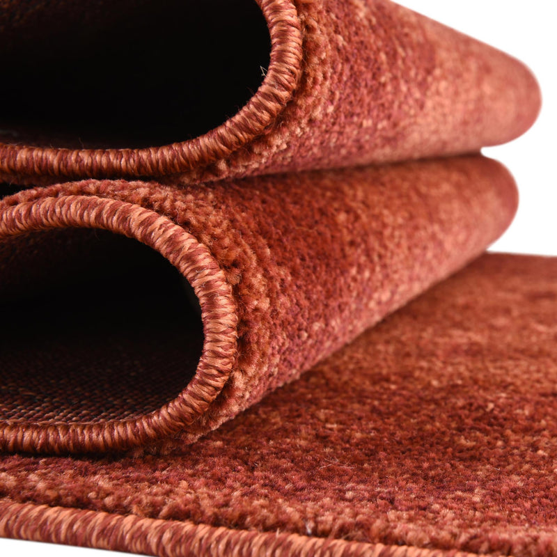 Horizon Collection Area Rug -  Apex (Rust Red) Runner Rust Red  lifestyle 40