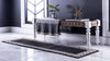 Aegean Labyrinth Collection Area Rug -  Santorini Runner Charcoal  lifestyle 52