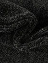 Aegean Labyrinth Collection Area Rug -  Santorini Runner Charcoal  lifestyle 77