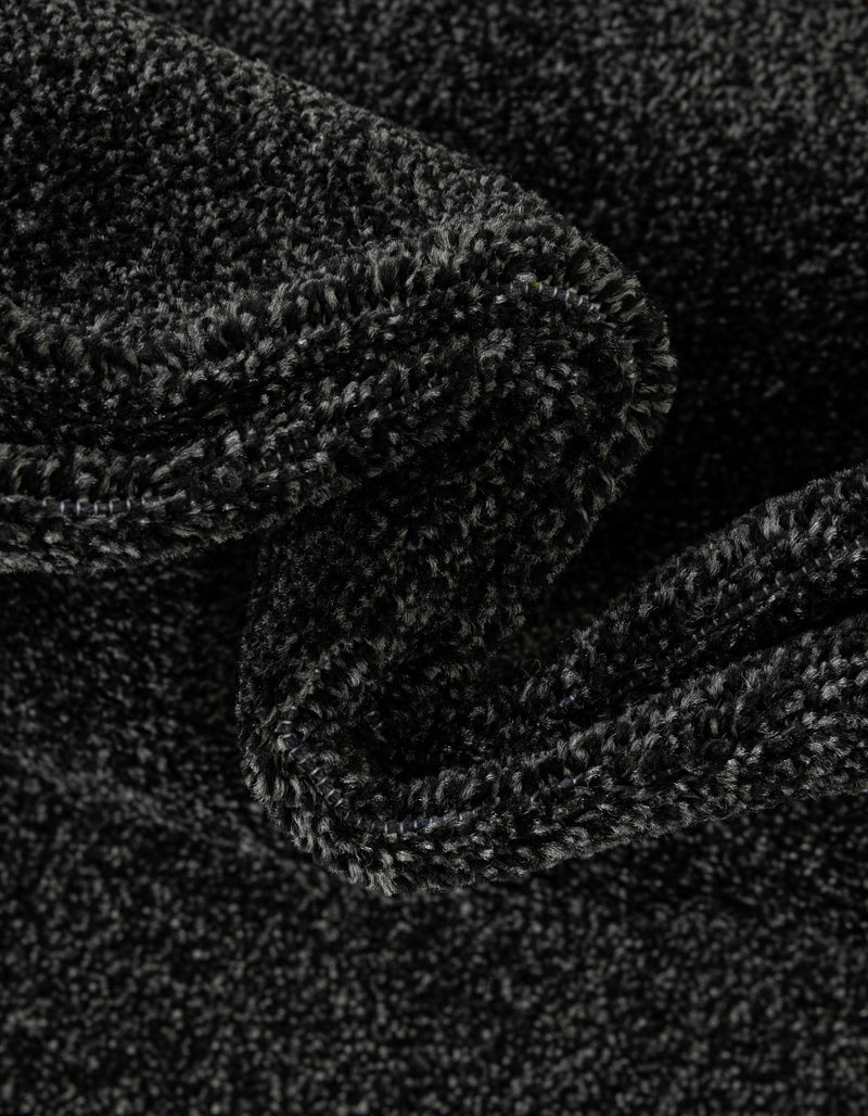 Aegean Labyrinth Collection Area Rug -  Santorini Runner Charcoal  lifestyle 77