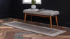 Aegean Labyrinth Collection Area Rug -  Santorini Runner Gray  lifestyle 121
