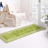 Aegean Labyrinth Collection Area Rug -  Santorini Runner Light Green  lifestyle 192