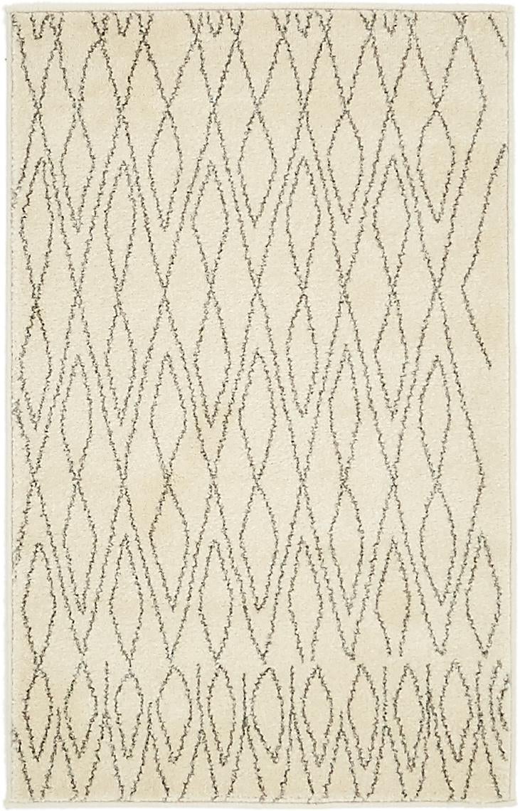 Marrakesh Sands Collection Area Rug -  Fez Rectangle Ivory  lifestyle 3
