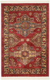 Persian Elegance Collection Area Rug -  Mashhad Rectangle Red  lifestyle 2