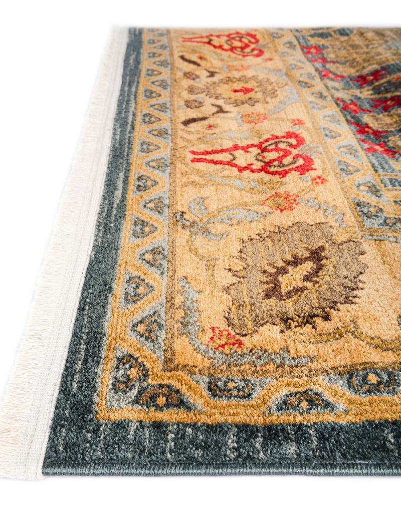 Persian Elegance Collection Area Rug -  Khorramabad Runner Navy Blue  lifestyle 33