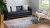 Celestial Haven Collection Area Rug -  Orion Rectangle Blue  lifestyle 3