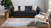Celestial Haven Collection Area Rug -  Orion Rectangle Blue  lifestyle 4