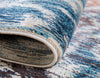 Celestial Haven Collection Area Rug -  Orion Rectangle Blue  lifestyle 7