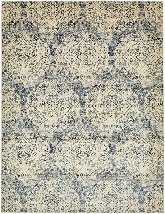 Celestial Haven Collection Area Rug -  Aurora Rectangle Beige Main