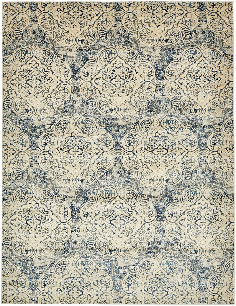 Celestial Haven Collection Area Rug -  Aurora Rectangle Beige Main