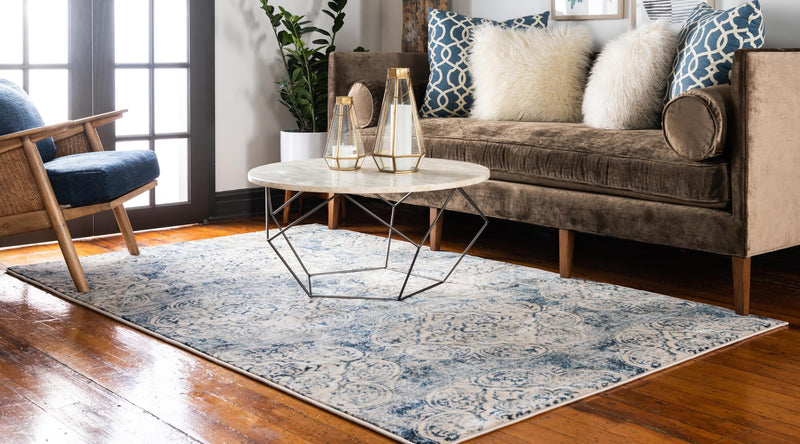 Celestial Haven Collection Area Rug -  Aurora Rectangle Beige  lifestyle 3