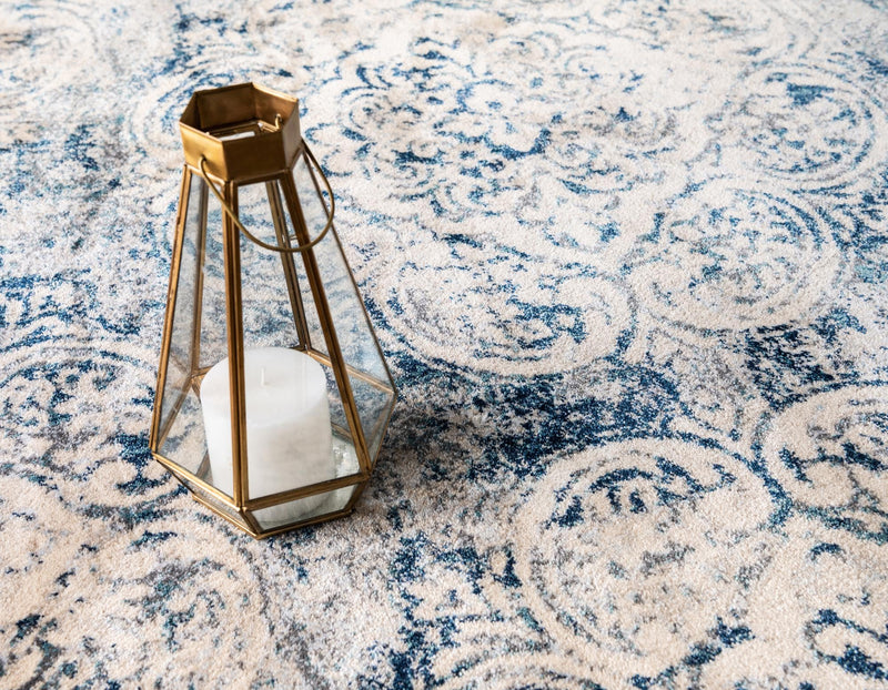 Celestial Haven Collection Area Rug -  Aurora Rectangle Beige  lifestyle 6