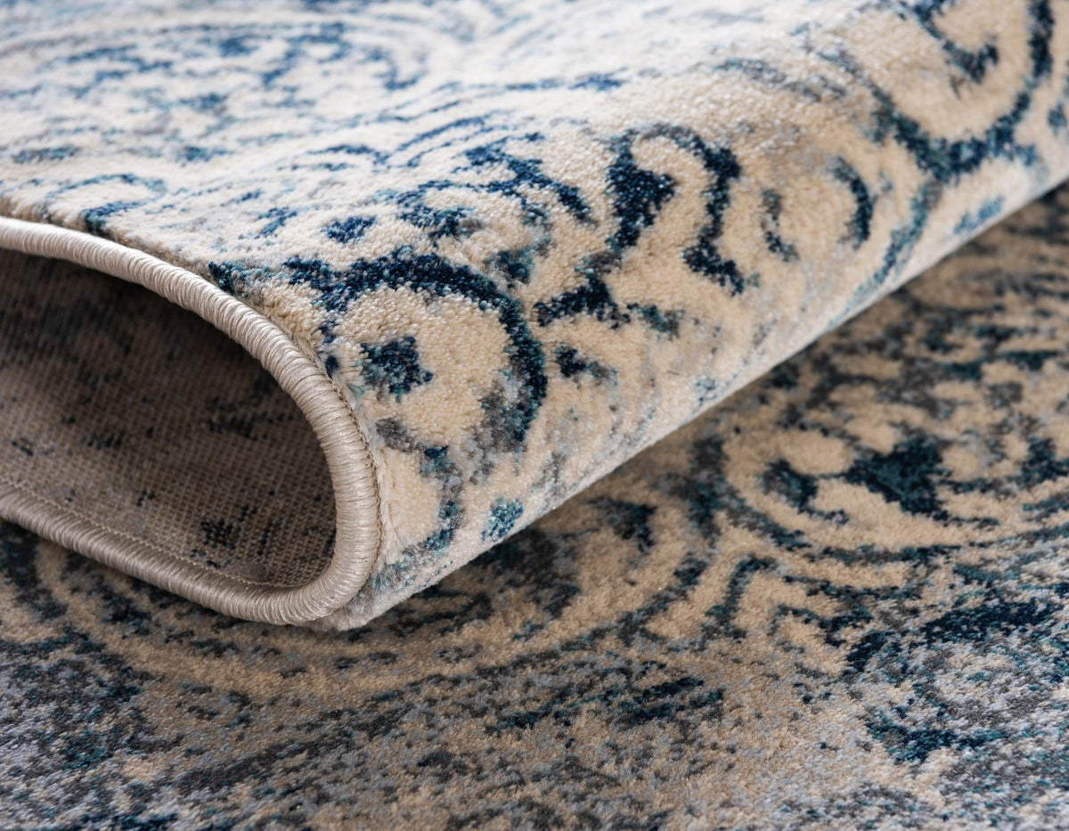 Celestial Haven Collection Area Rug -  Aurora Rectangle Beige  lifestyle 7