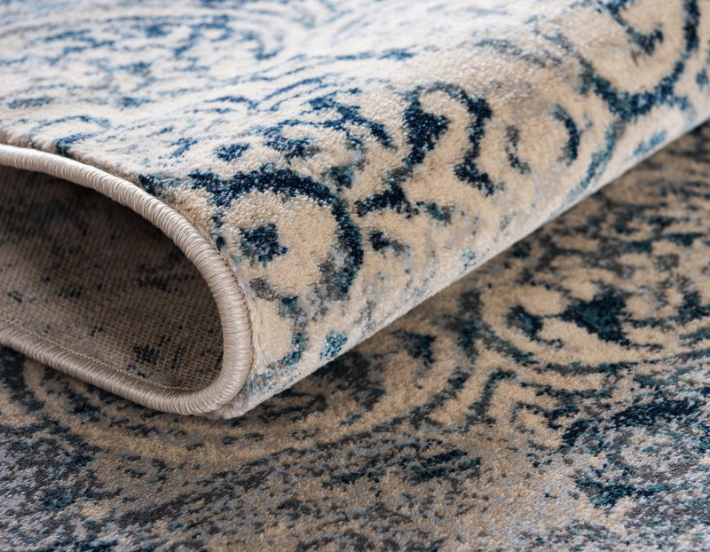 Celestial Haven Collection Area Rug -  Aurora Rectangle Beige  lifestyle 7