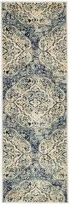 Celestial Haven Collection Area Rug -  Aurora Runner Beige  lifestyle 11