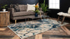 Celestial Haven Collection Area Rug -  Galaxy Rectangle Navy Blue  lifestyle 5